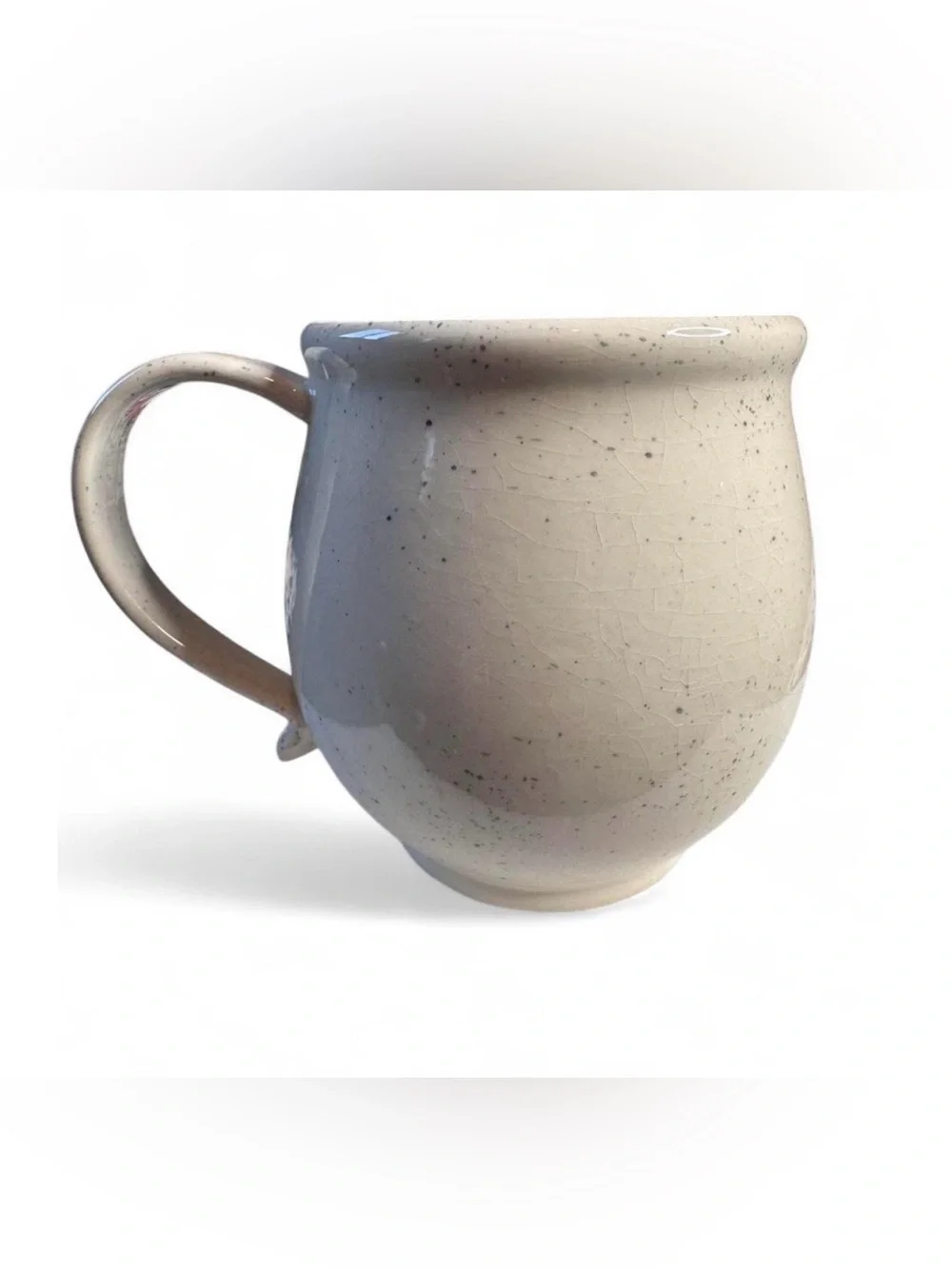 TAG Fall hand painted ceramic mug I love fall with autumn leaves and pumpkins